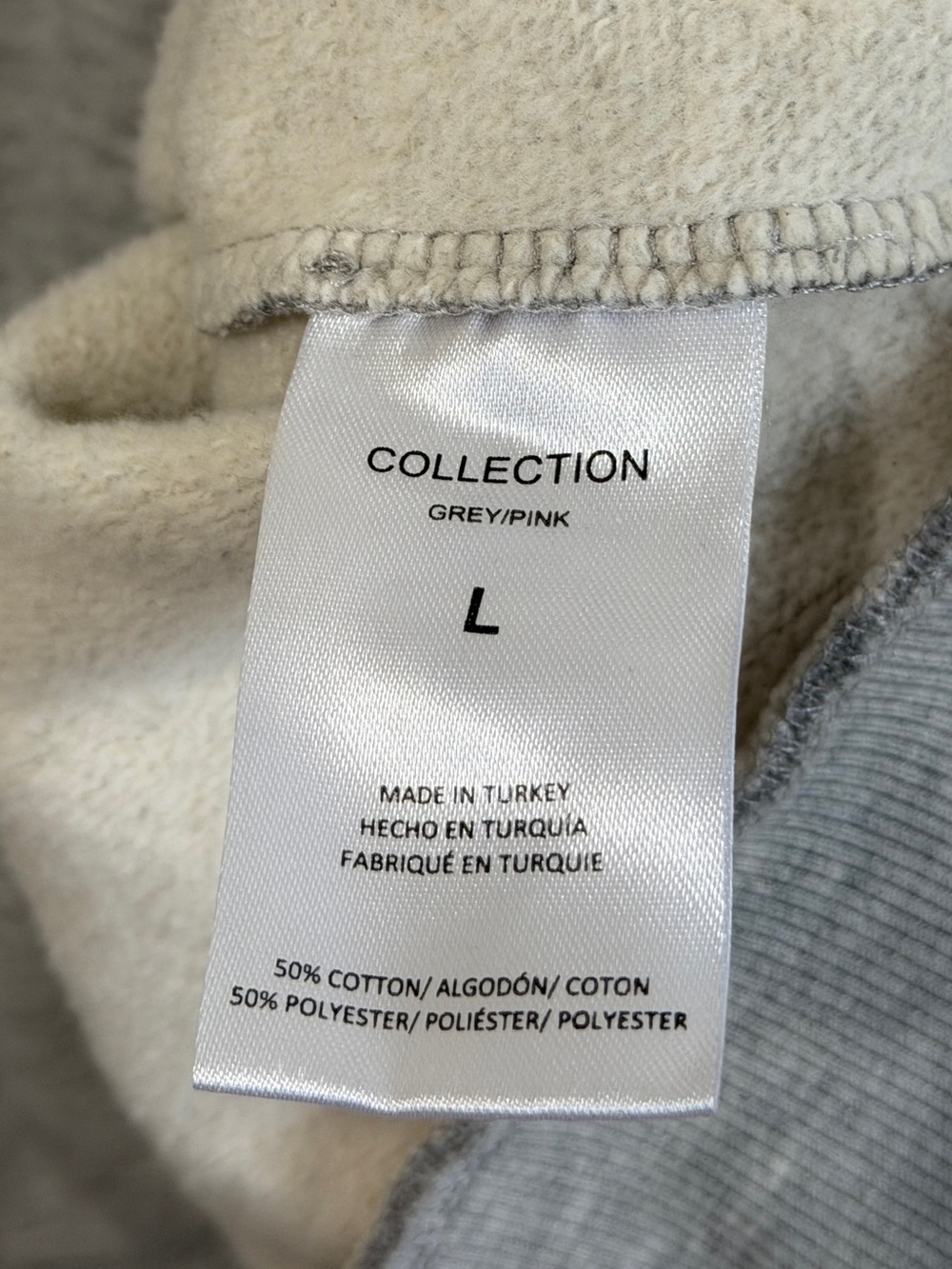 Favorite Daughter Crewneck Sweatshirt Size Large Gray Pink Pullover NWOT - Picture 8 of 8